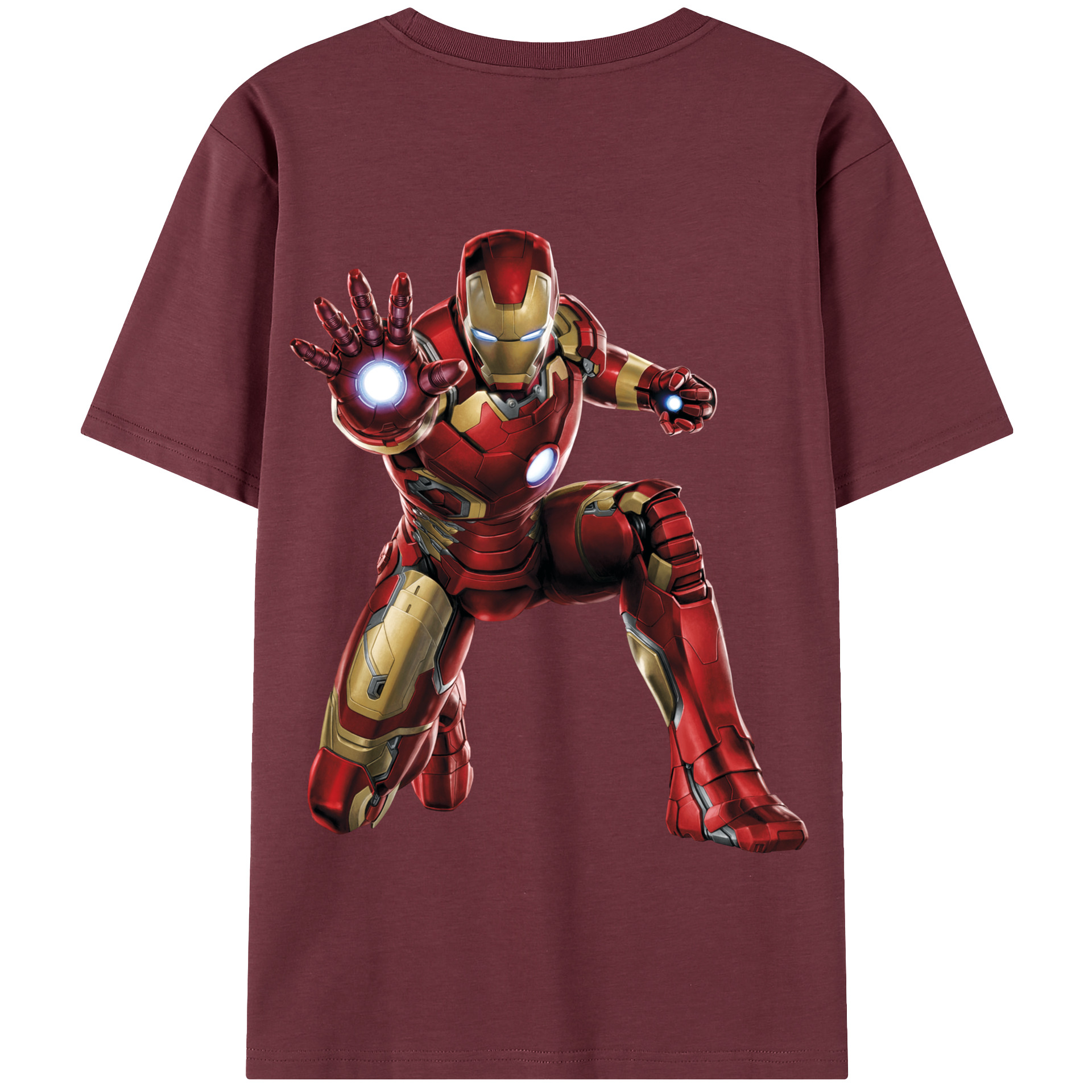 （画像用） アベンジャーズ The Avengers 綿100％半袖Tシャツ（背面プリント）